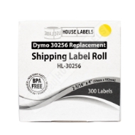 Picture of Dymo - 30256 YELLOW Shipping Labels (8 Rolls – Best Value)