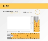 Picture of Zebra – 2.25 x 1.25-SYNTHETIC (16 Rolls – Best Value)