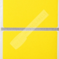 Picture of Zebra - 2.25x1.25 YELLOW  (40 Rolls - Best Value)