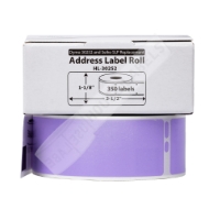 Picture of Dymo - 30252 LAVENDER Address Labels  (28 Rolls - Best Value)