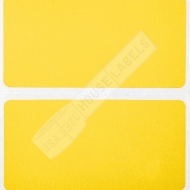 Picture of Zebra – 2 x 1 YELLOW (35 Rolls – Best Value)