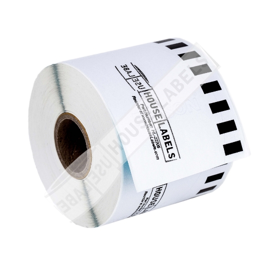 Picture of Brother DK-2205 BLUE PRE-LOADED CARTRIDGE(4 Rolls–Best Value)