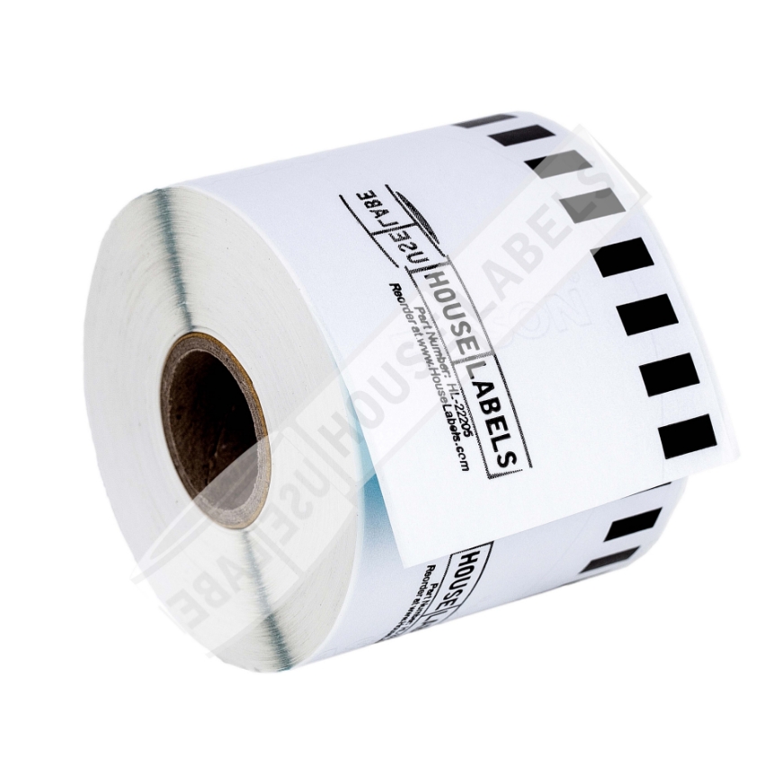 Picture of Brother DK-2205 BLUE PRE-LOADED CARTRIDGE(4 Rolls–Best Value)