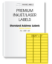 Picture of HouseLabels’ brand – 30 Labels per Sheet – YELLOW (300 Sheets – Best Value)