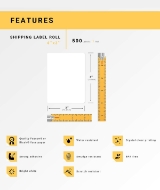 Picture of Zebra – 4 x 3 (8 Rolls – Best Value)