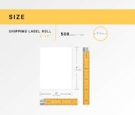 Picture of Zebra – 4 x 3 (8 Rolls – Best Value)