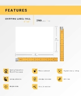 Picture of Zebra – 4 x 6 (8 Rolls – Best Value)